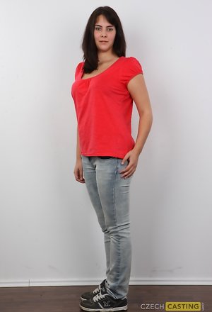 Czech Casting  photo collection featuring Iva has a sexy body